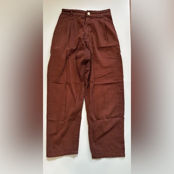 Big Bud Press Pants - Big Bud Press Brown Trousers